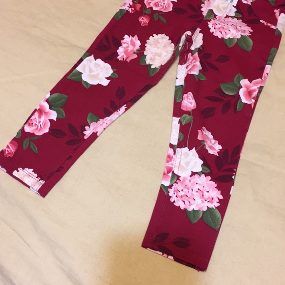 Floral Print Jeggings - Picture 3 of 8